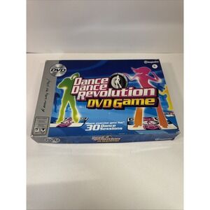 Dance Dance Revolution DVD Game 2006 30 Dance Sessions DDR Complete Ages 5 & Up